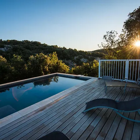 Grand Ideal Pour Famille Et Groupe, Piscine Et Plages Privees Causse-de-la-Selle